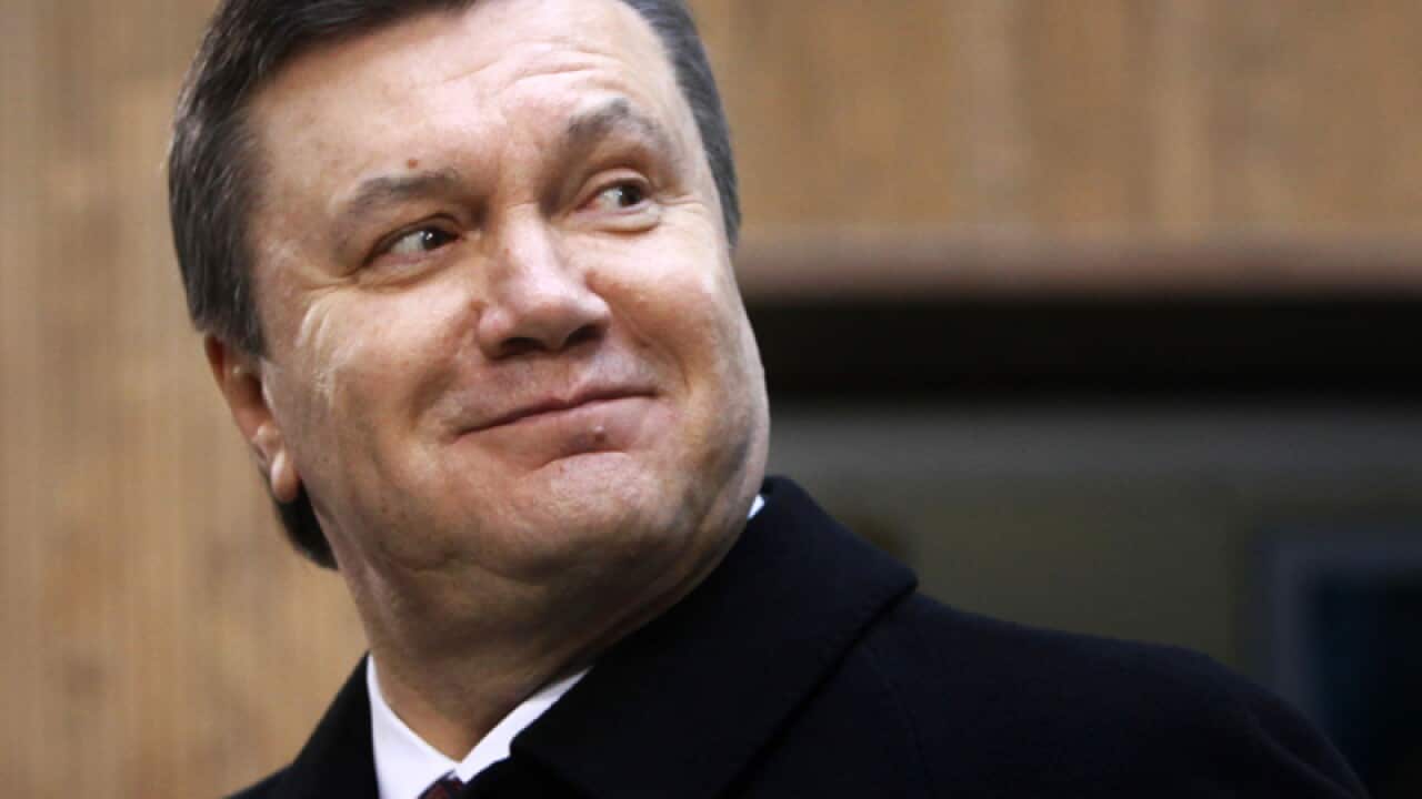 Former Ukraine president Viktor Yanukovych