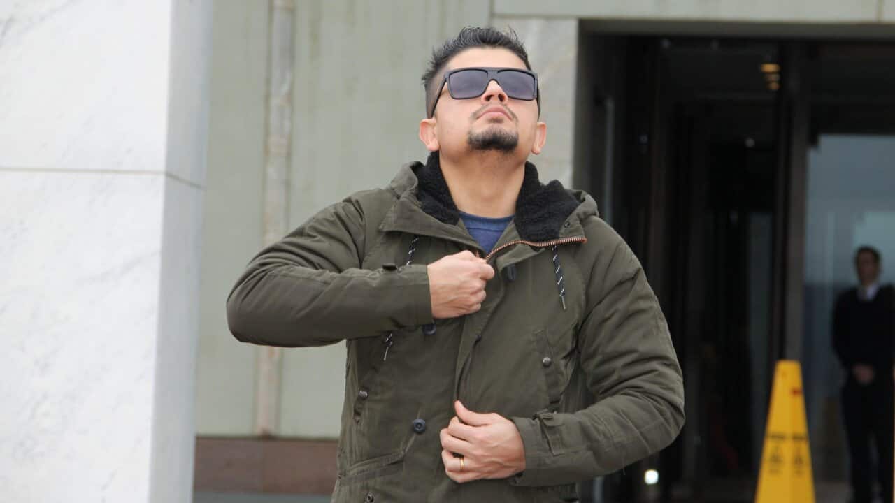 Nepali singer Sudin Pokharel in Australia.