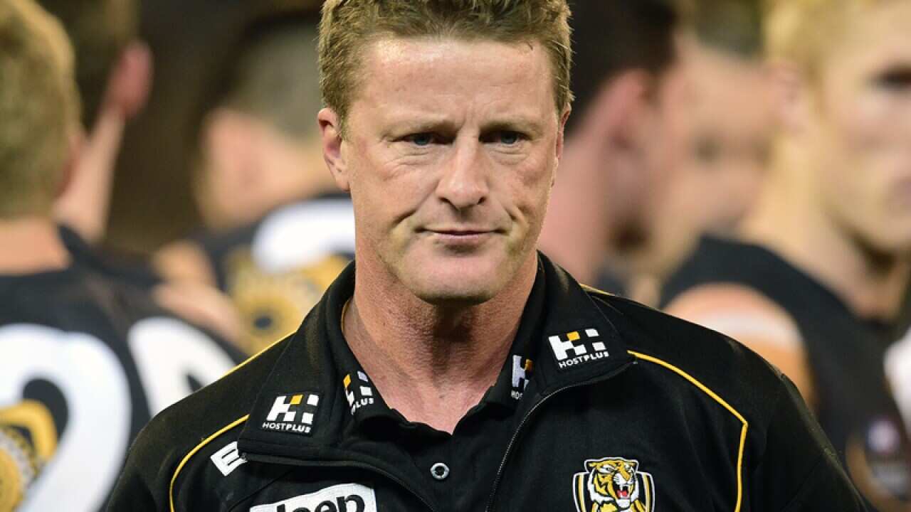 Richmond Tigers AFL coach Damien Hardwick