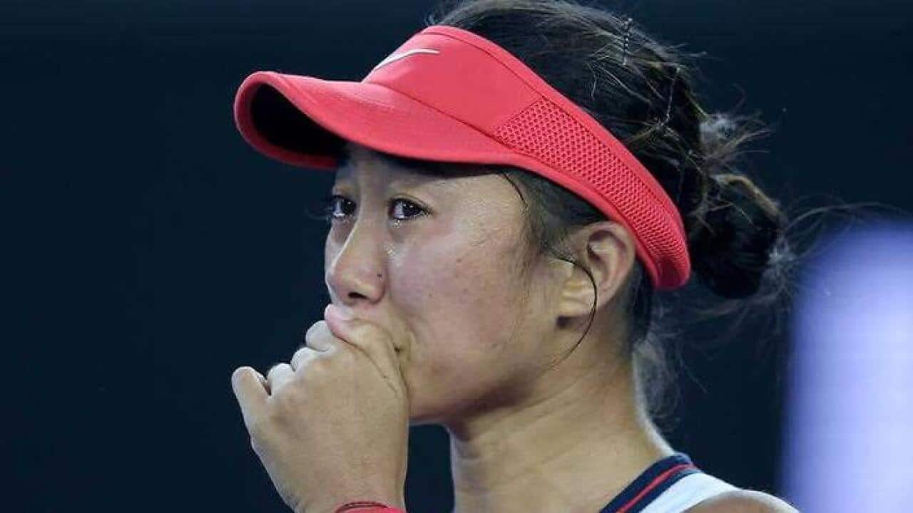 Saisai Zheng of China plays Paula Badosa Gibert of Spain during day 4 of the Miami (Getty Images)-1