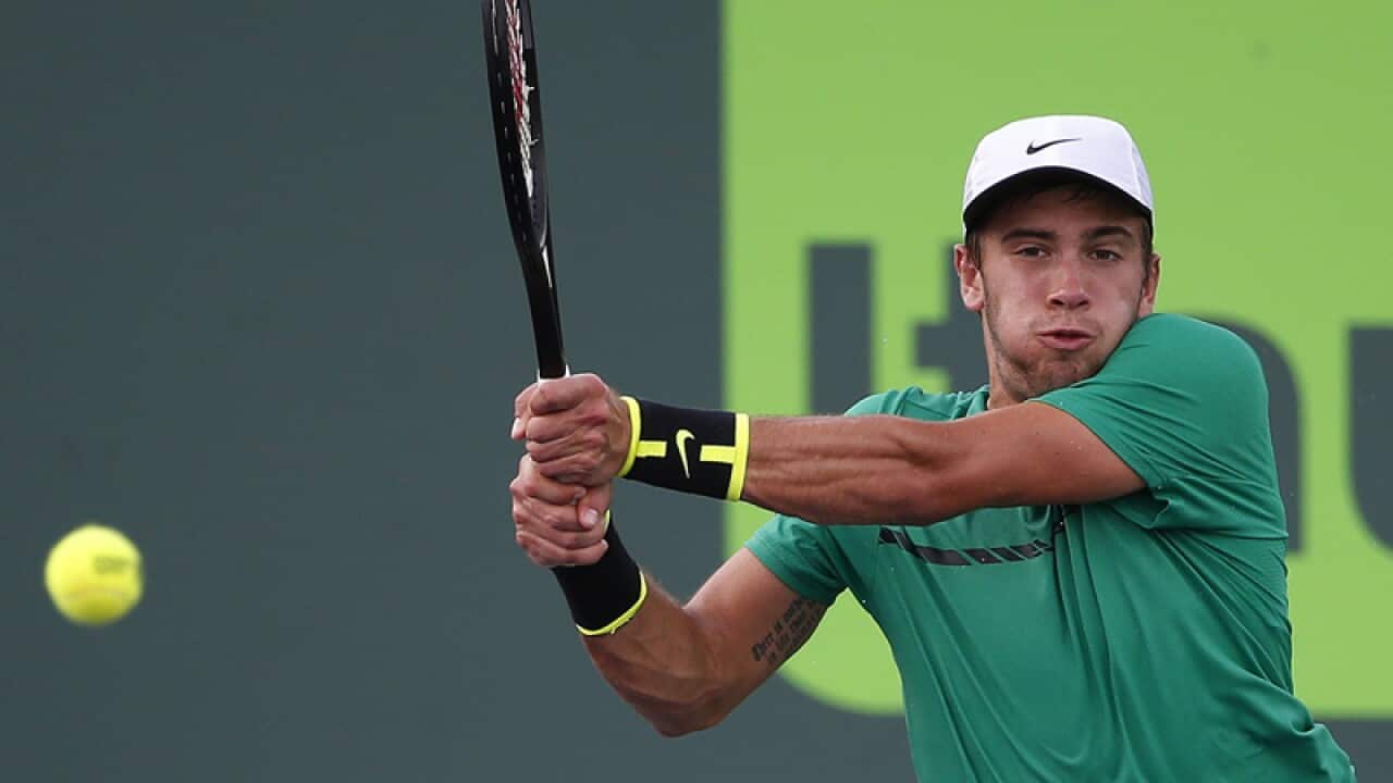 Croatian tennis player Borna Coric
