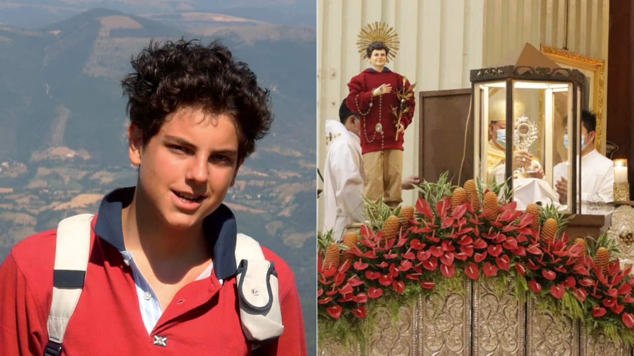 An 18-day pilgrimage of the pericardium relic of Saint Carlo Acutis is being held in the Philippines from November 27 - December 15, 2025.