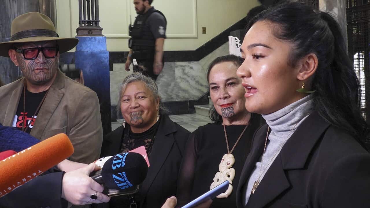 Maori MPs stage haka protest in New Zealand parliament against Indigenous treaty bill Maori MPs stage haka protest in New Zealand parliament against Indigenous treaty bill