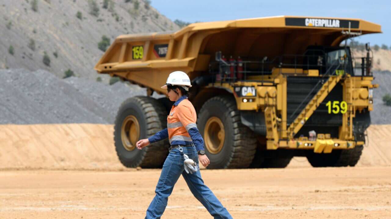 The Caval Ridge coal mine near Moranbah