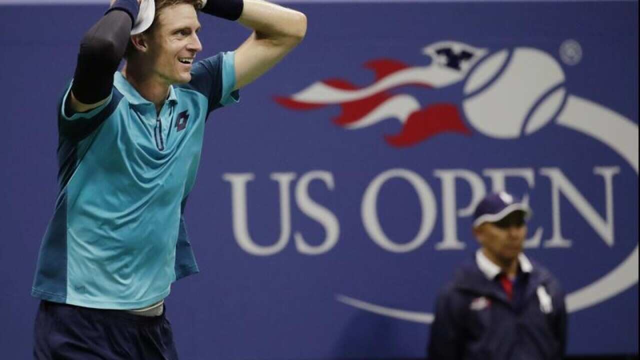 South African tennis player Kevin Anderson