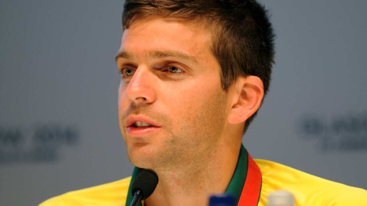 Australian triathlete Aaron Royle