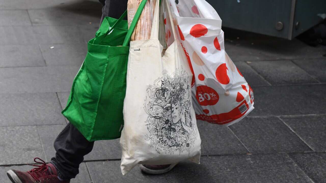 SINGLE USE PLASTIC BAG BAN STOCK
