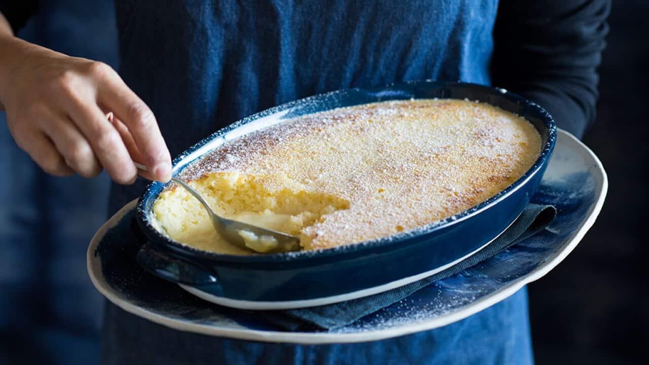 Lemon delicious pudding