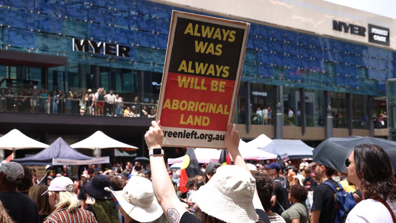 perth invasion day rally bomb