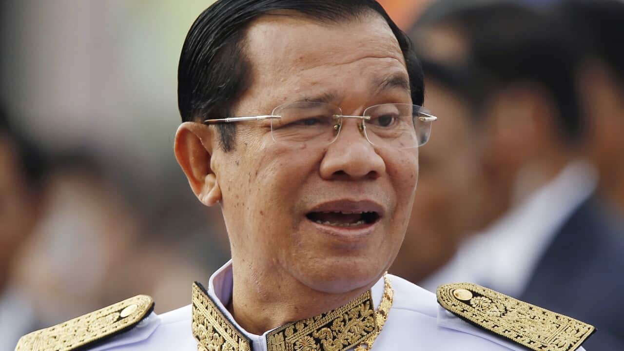 Cambodia's Prime Minister Hun Sen.