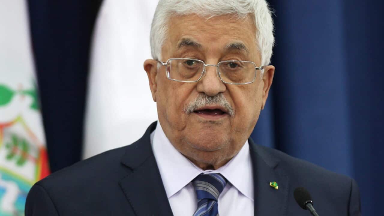 Palestinian President Mahmoud Abbas
