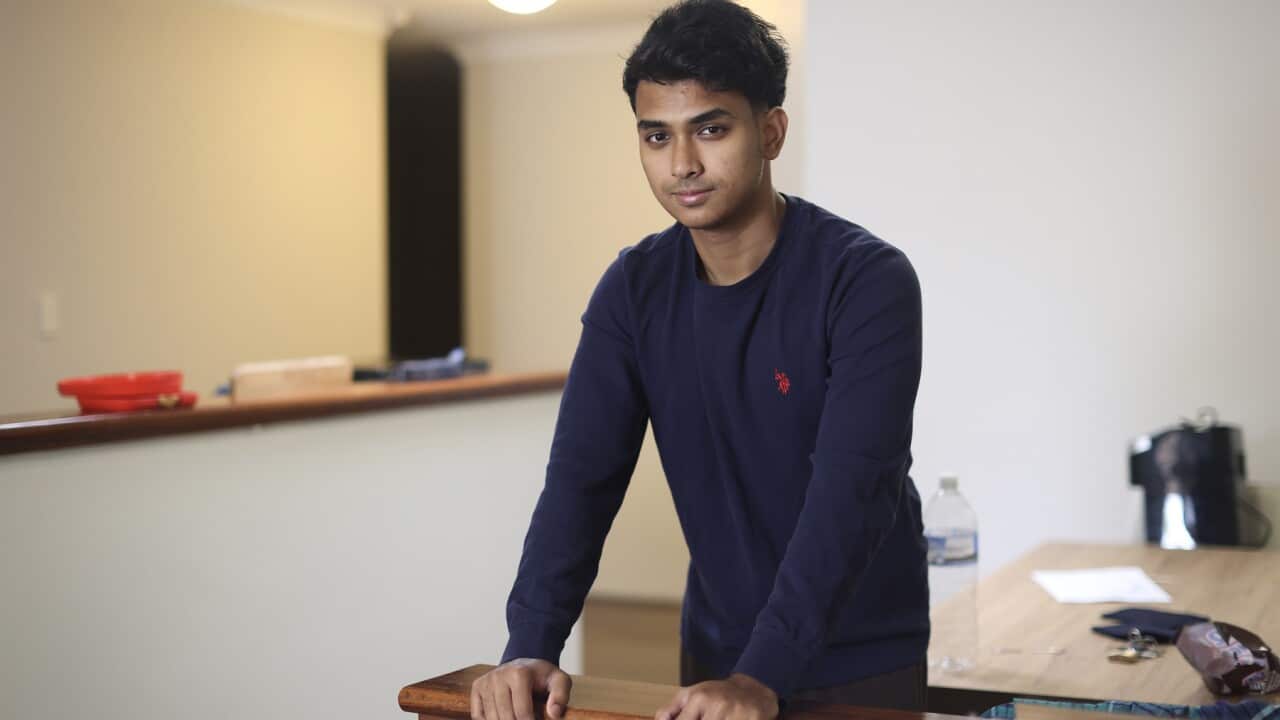 International student Huzaifa Nawaz is in his third year studying at Curtin University (Supplied)