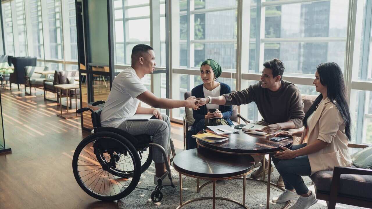 DISABILITY EMPLOYMENT/Getty Images