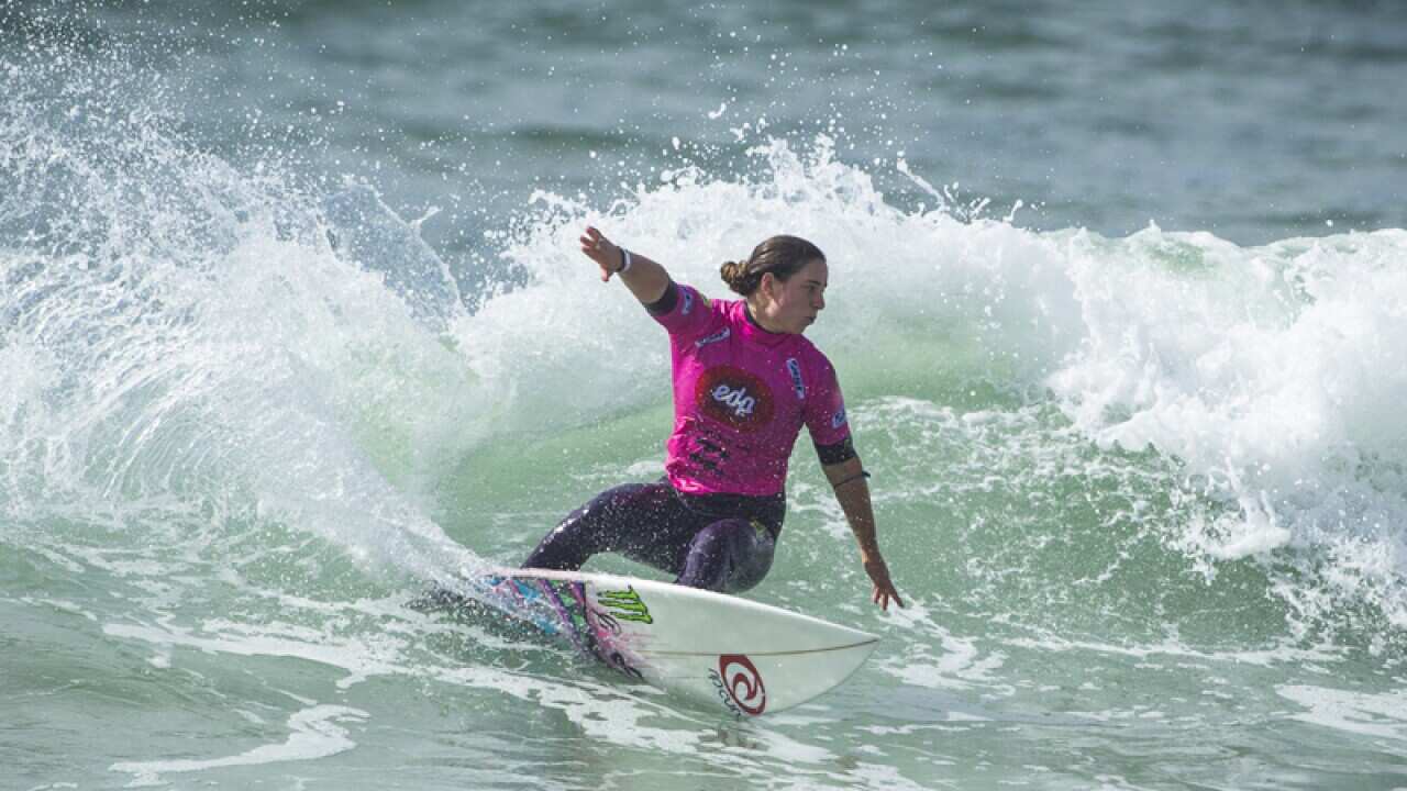 Aussie Tyler Wright in action on Thursday