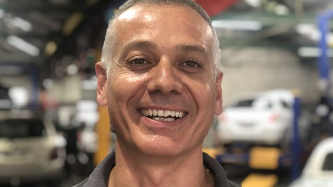 Mechanic Spiros Xenos