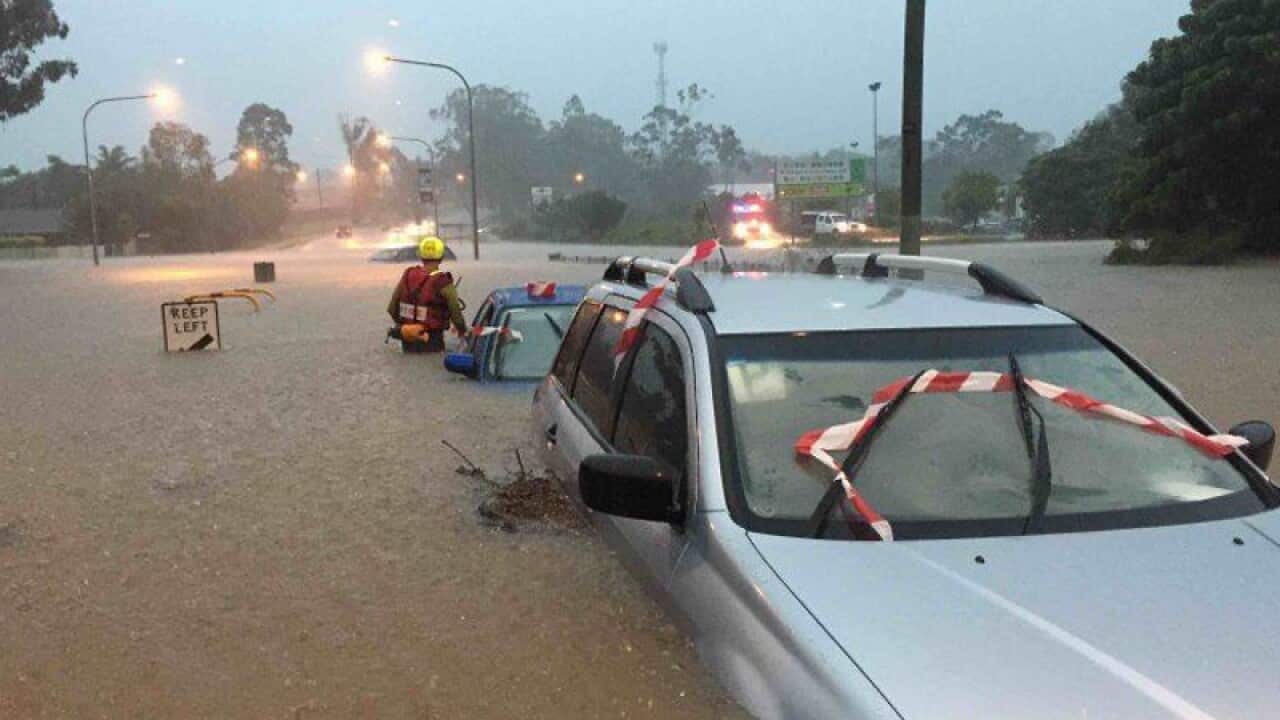 Flooding in Queensland.