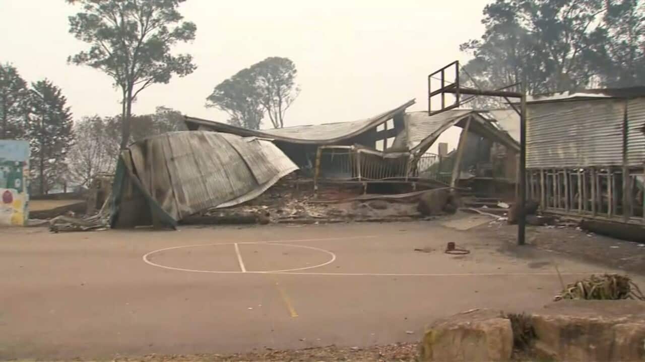 The remnants of Clifton Creek Primary school
