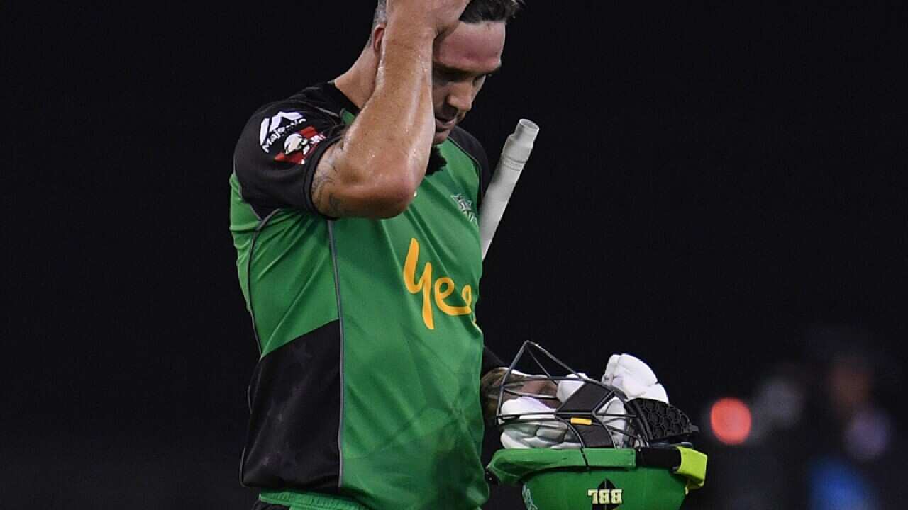 Melbourne Stars batsman Kevin Pietersen