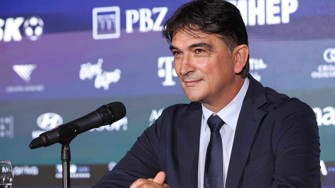 Croatian coach Zlatko Dalic