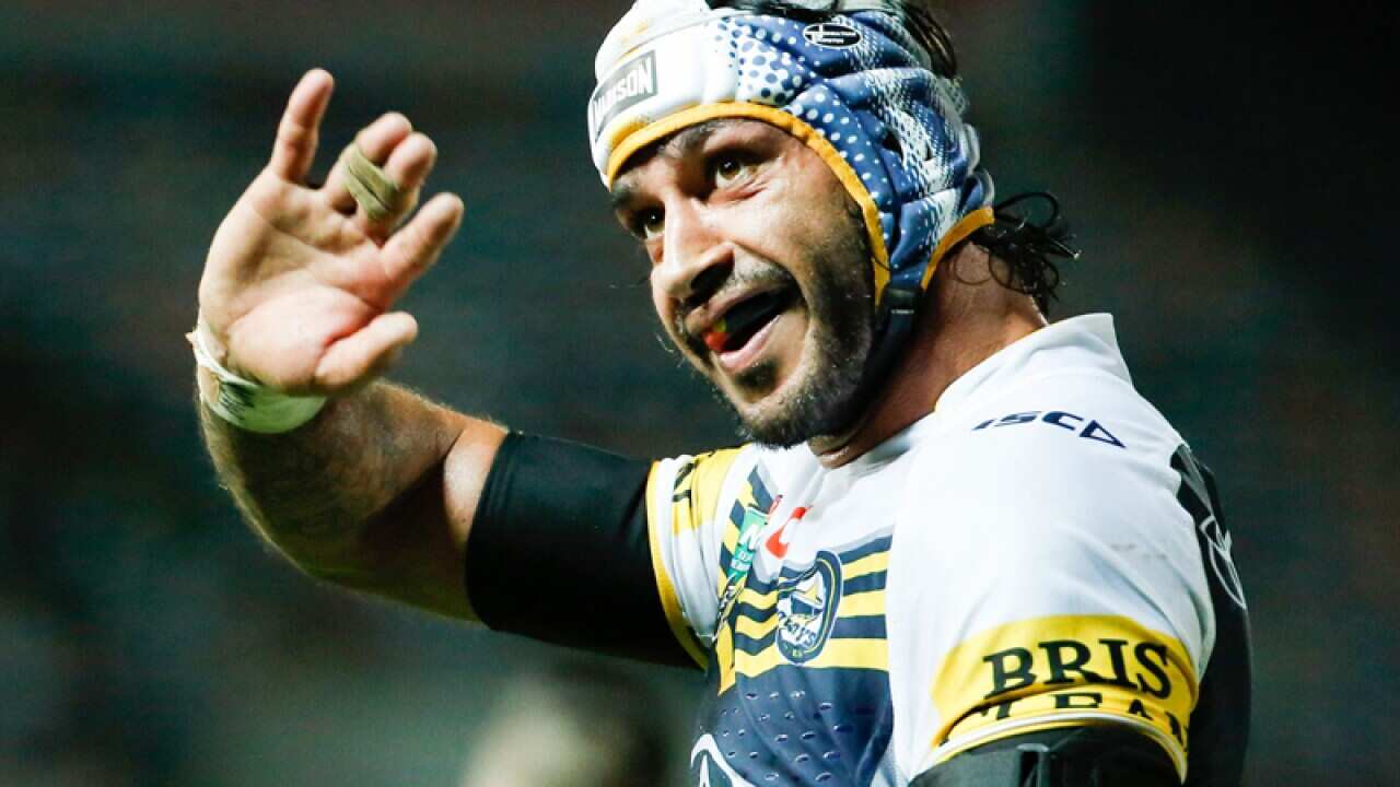 North Queensland Cowboys halfback Johnathan Thurston