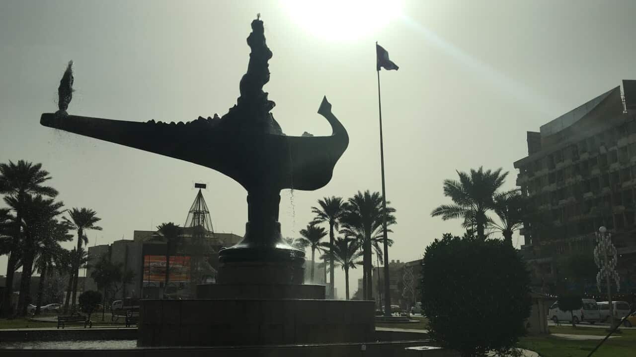 Baghdad street view