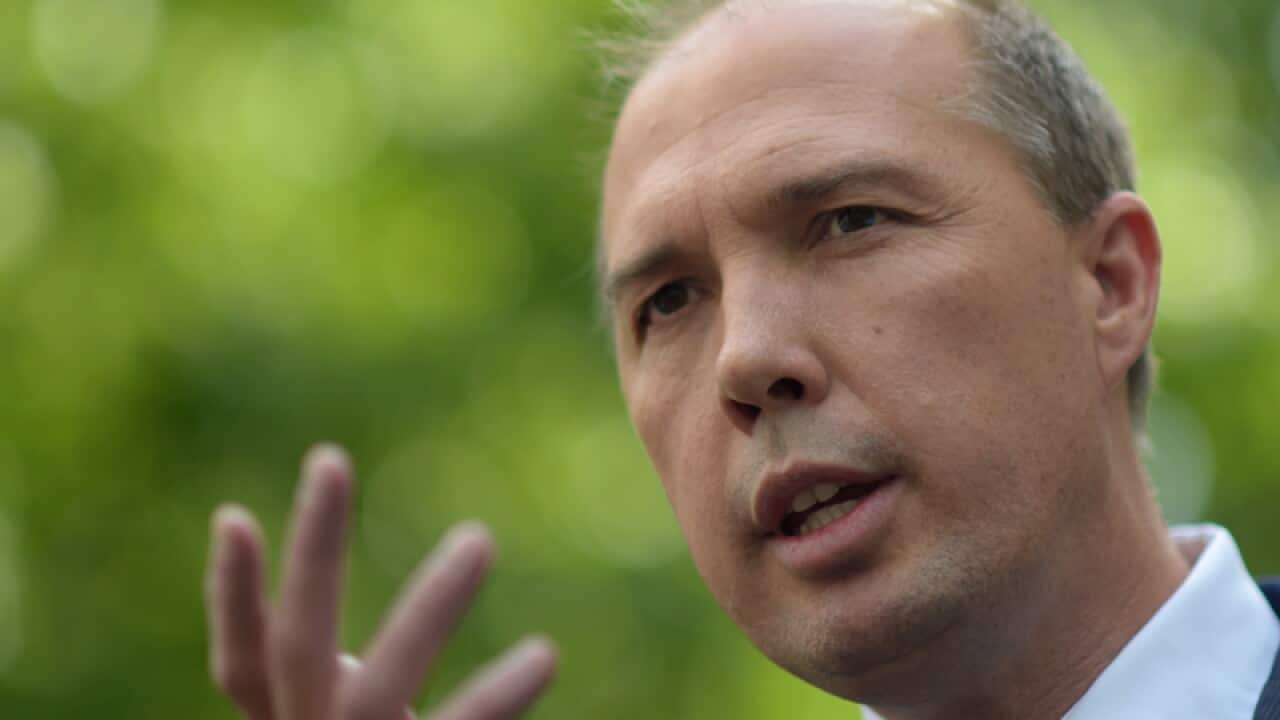 Australian Immigration Minister Peter Dutton