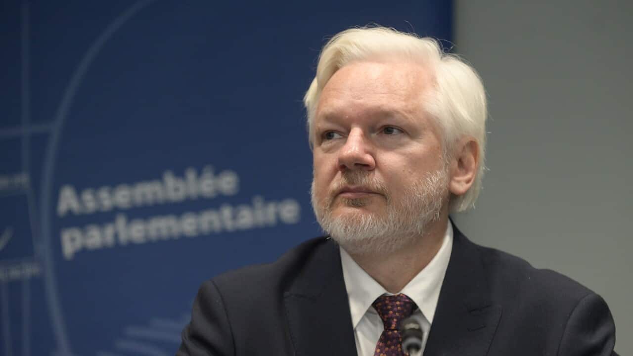 Julian Assange says he ‘pled guilty to journalism’ in first public remarks since release