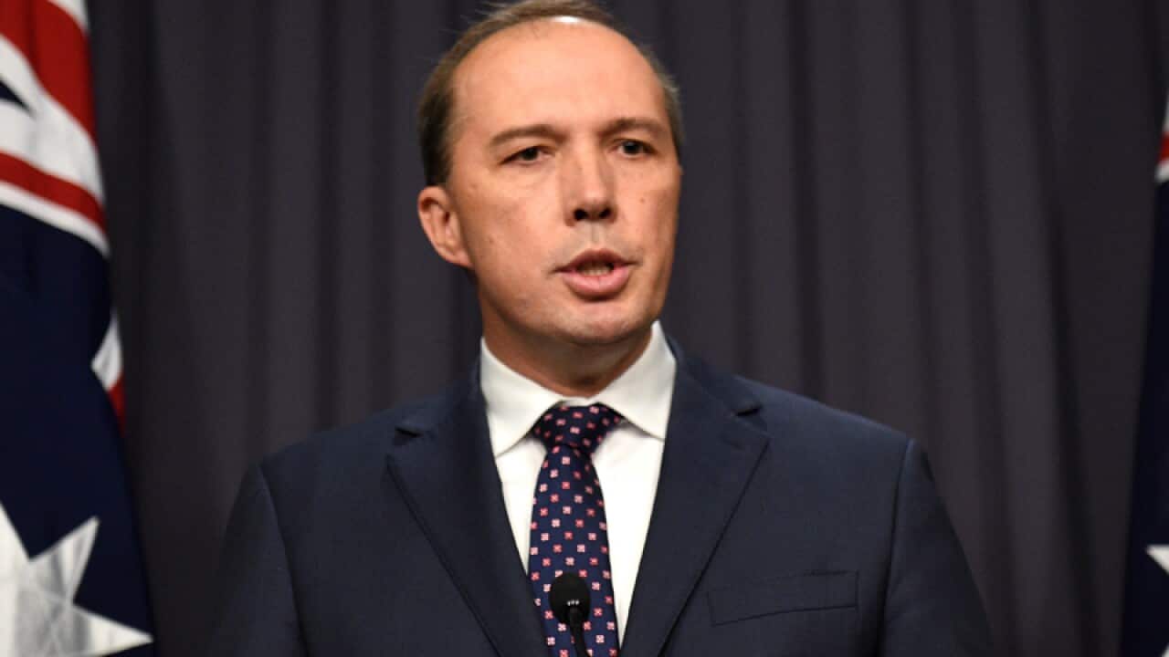Federal Minister for Immigration Peter Dutton.