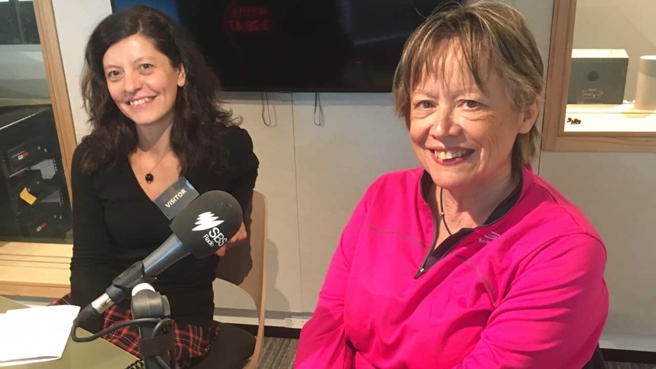 Laura Napolitano (left) and Cecilia Robustelli