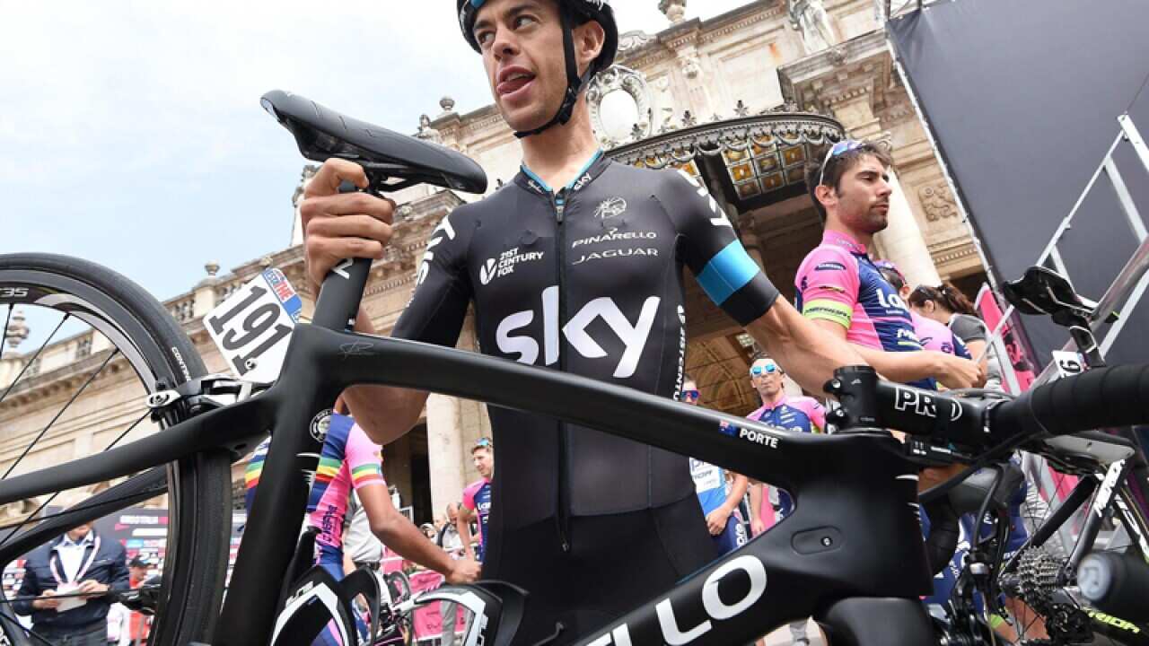 Australian Sky rider Richie Porte
