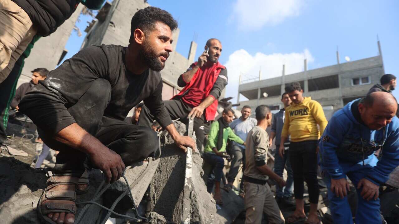 Displacement of people in Gaza, Palestine - 01 Dec 2023