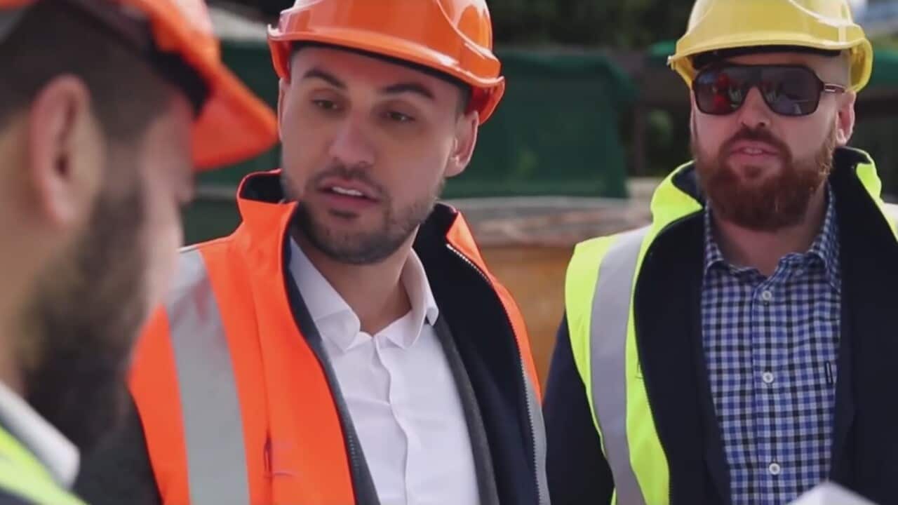 Mehajer in his fluro gear (Youtube)