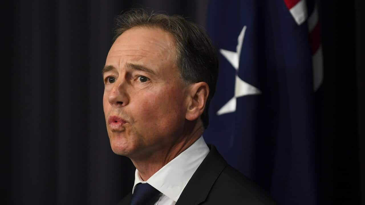 Health Minister Greg Hunt 