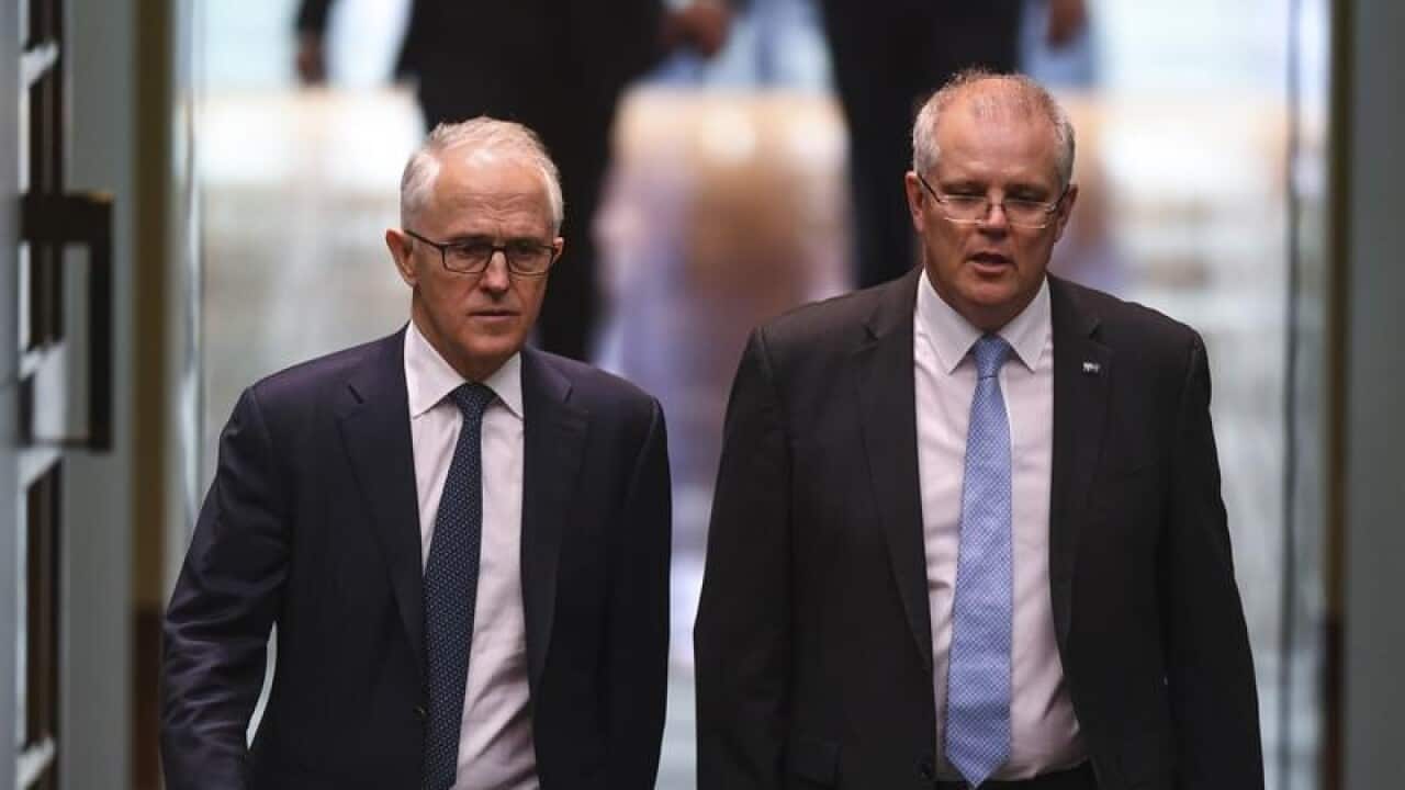 Malcolm Turnbull and Scott Morrison.