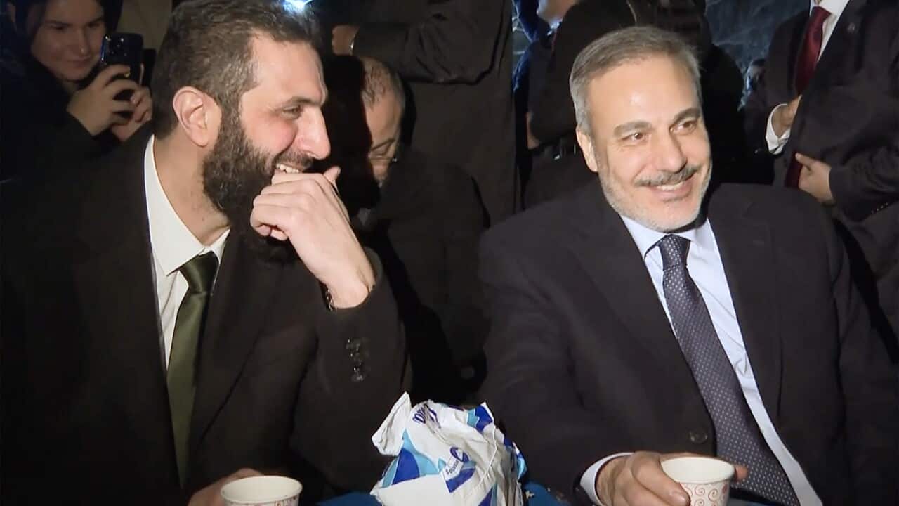 Hakan Fidan and Ahmed al-Sharaa observed Damascus from Mount Qasioun