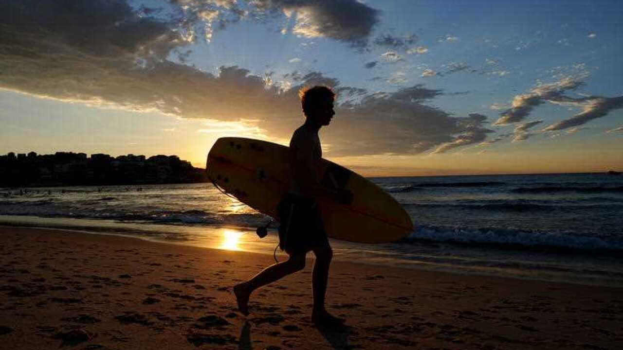 Bondi Beach in Sydney.