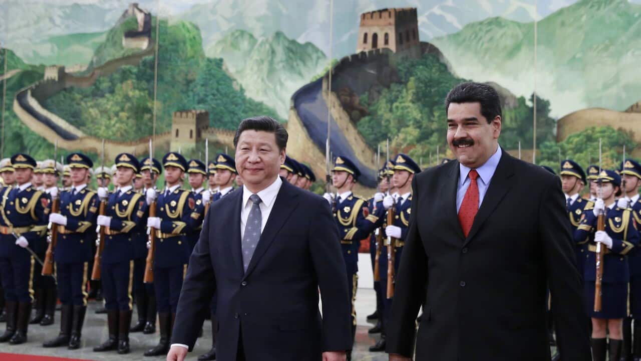 Venezuelan President Nicolas Maduro Meets With Chinese Counterpart Xi Jinping