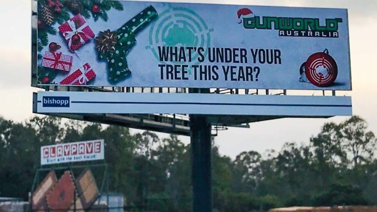 gun advertisement