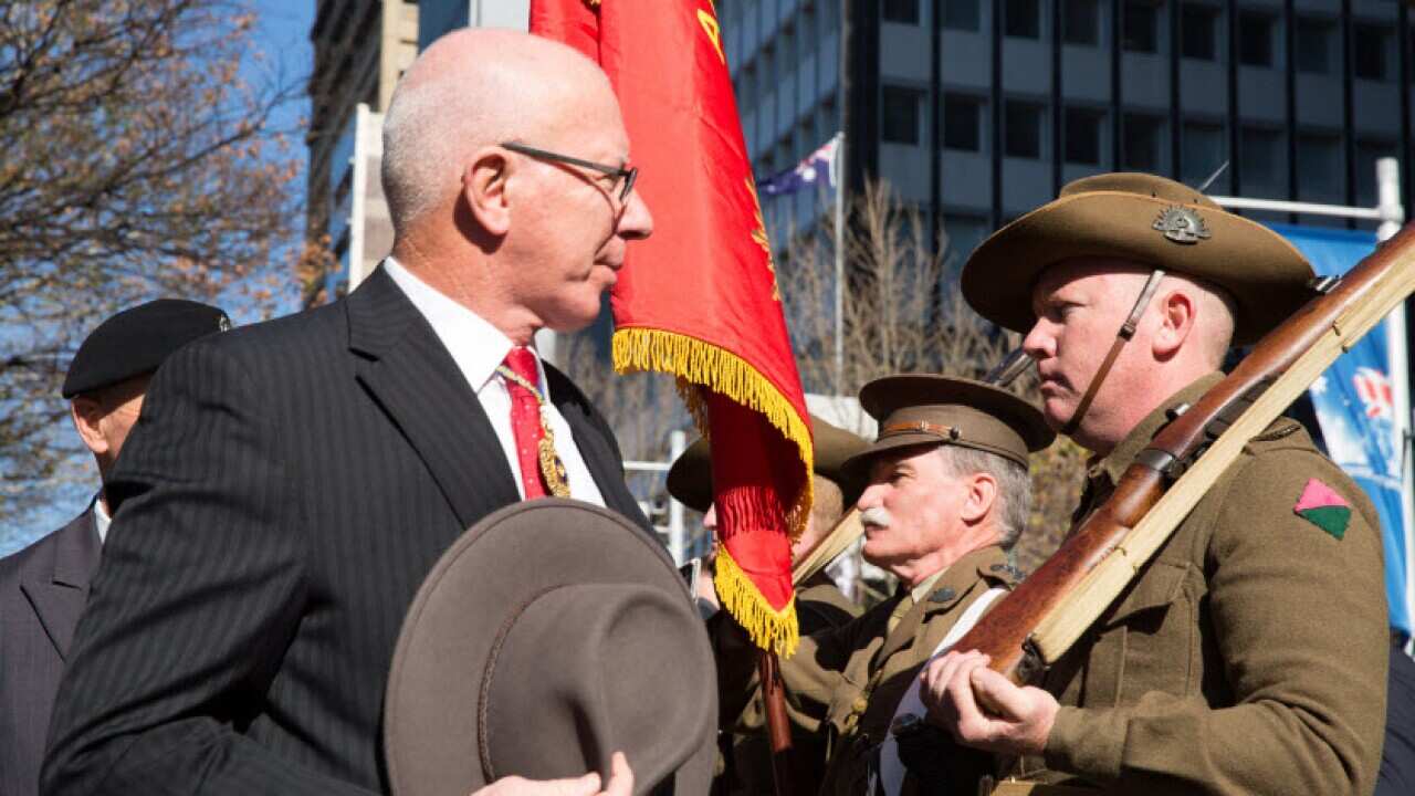NSW Governor David Hurley (AAP)