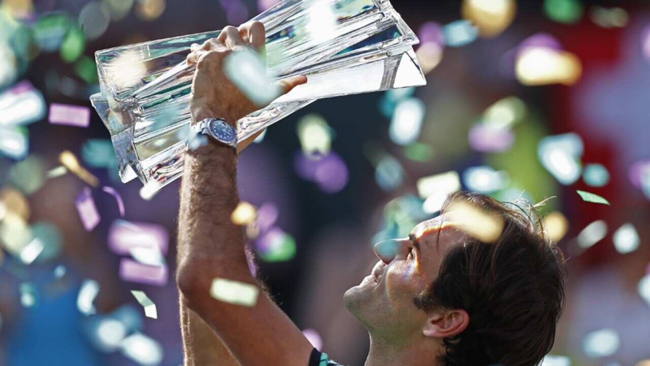 Swiss tennis player Roger Federer