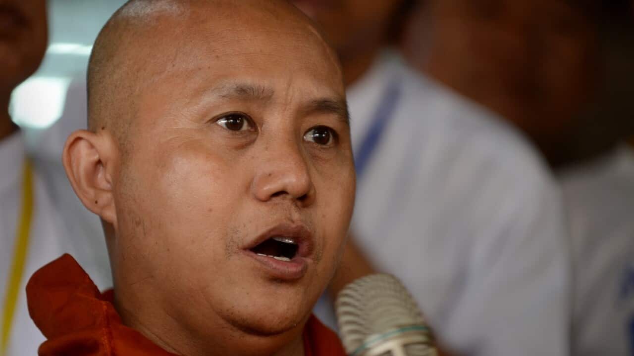 Myanmar hardline Buddhist monk Wirathu.