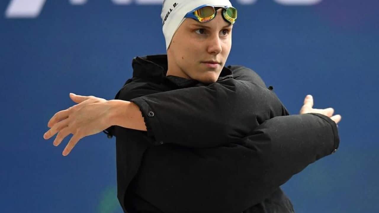 Australian swimmer Bronte Campbell