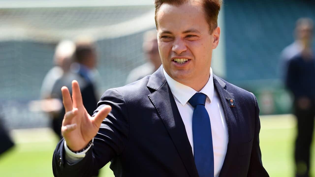 Former Australian and Manchester United goalkeeper Mark Bosnich. 