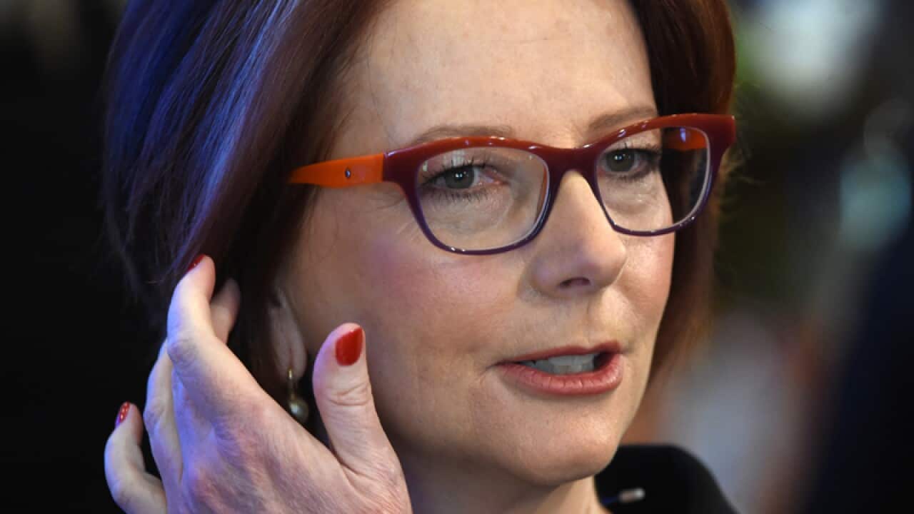 Former prime minister Julia Gillard