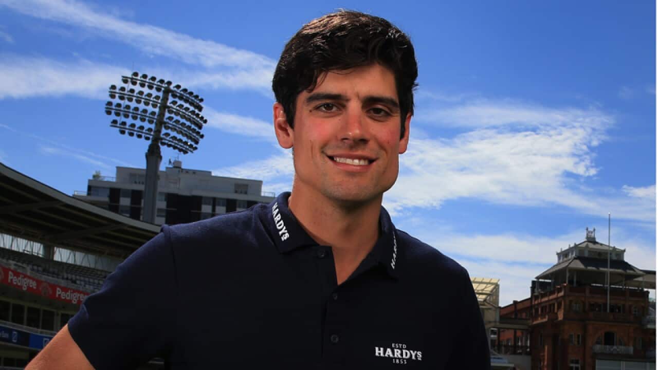 England test captain Alastair Cook.