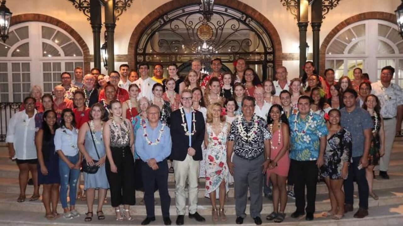 Échange entre entre l'université de Western Australia et l'université de la Polynésie Française.