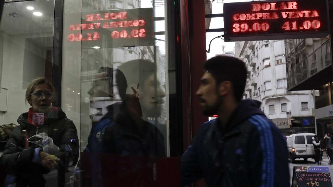 Argentina's Central Bank increased its benchmark interest rate to 60 percent Thursday as the peso hit a new all-time low.