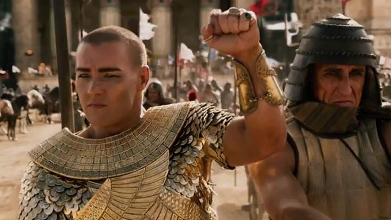 Egypt axes Exodus film over claim 'Jews built pyramids' SBS News