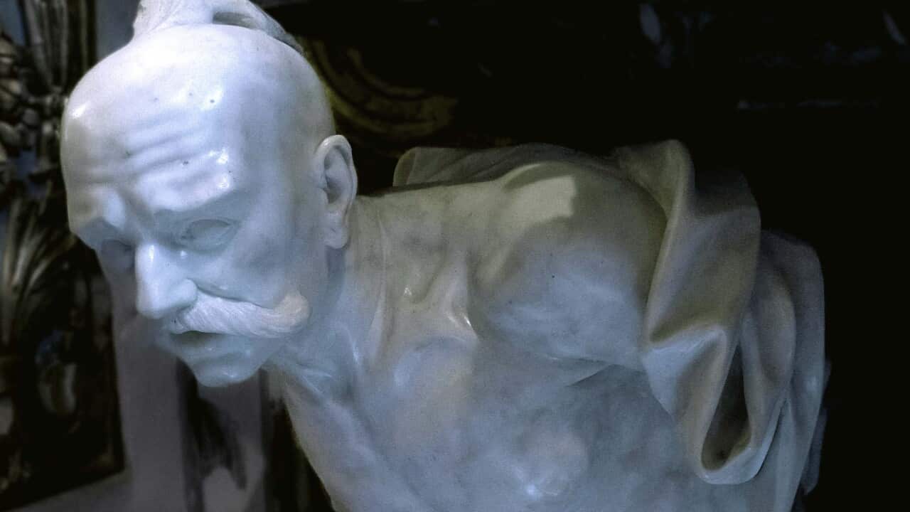 Slave Monument to Grand Master Nicolas Cotoner at the Chapel of Aragon - St John's Co-Cathedral, Valletta.jpg