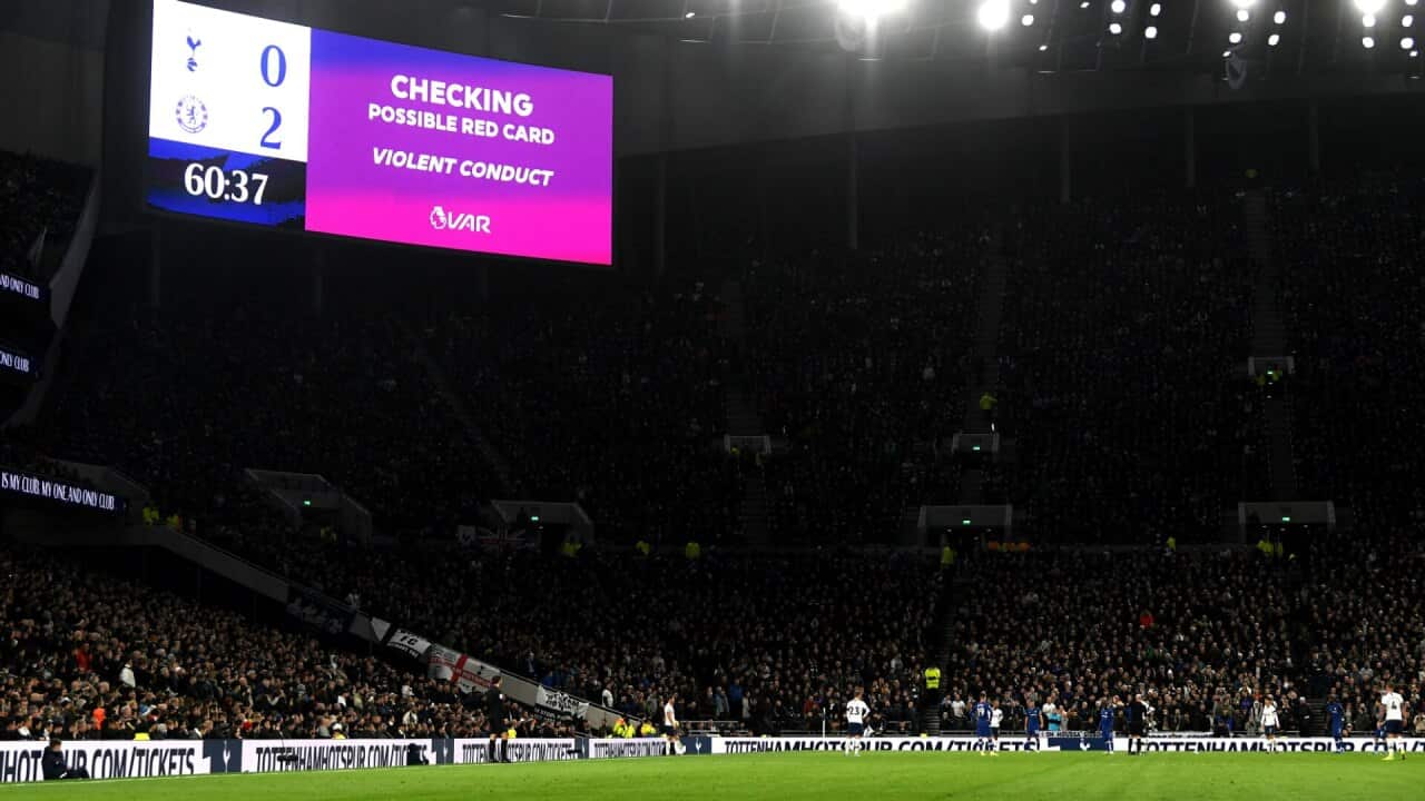 Son Heung-min was sent off for kicking out at Antonio Rudiger with 28 minutes left, and Lampard's men cruised to the finish at Tottenham Hotspur Stadium.